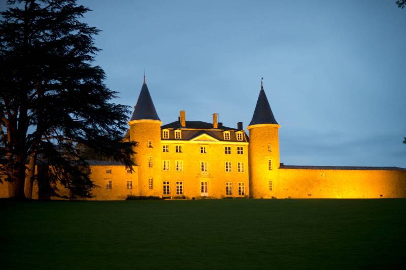Salle de réception Marcilly-d'Azergues Château de Janzé