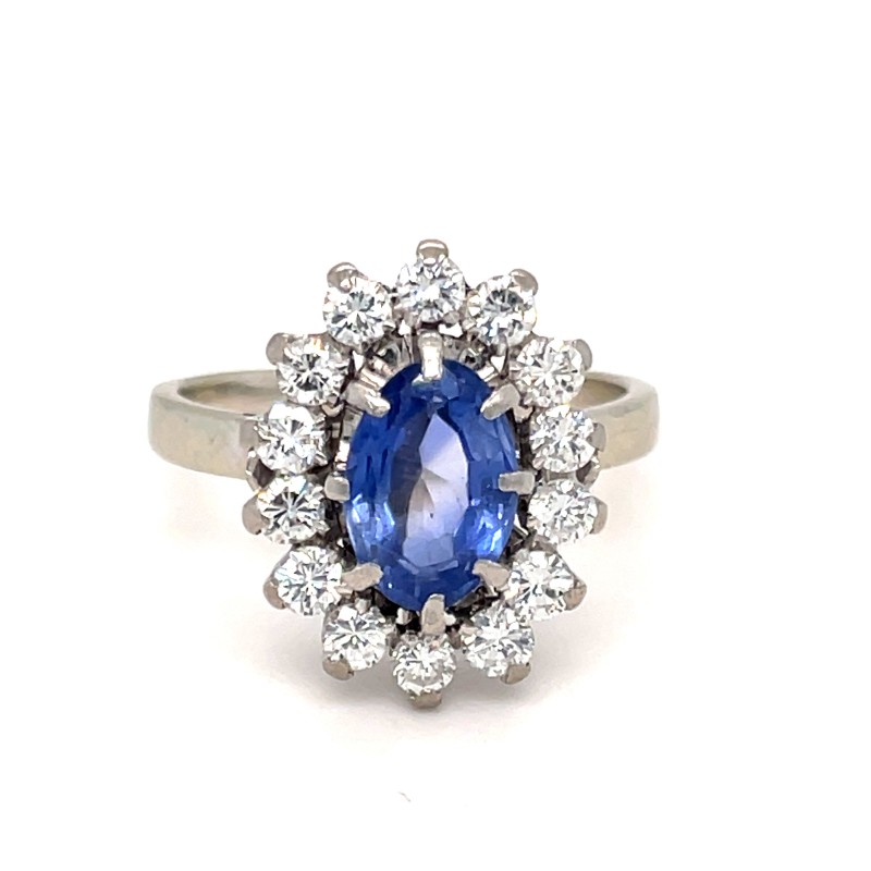 bague marguerite saphir ancienne proche de Lyon