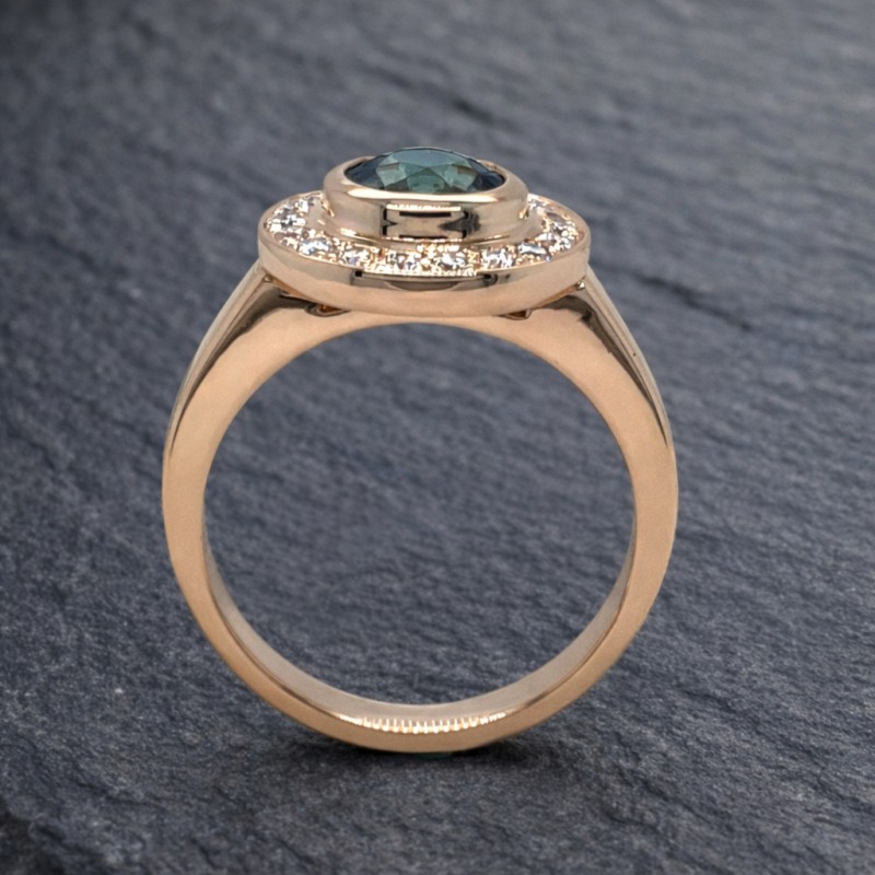 créer une bague de fiançailles sur mesure à Villefranche