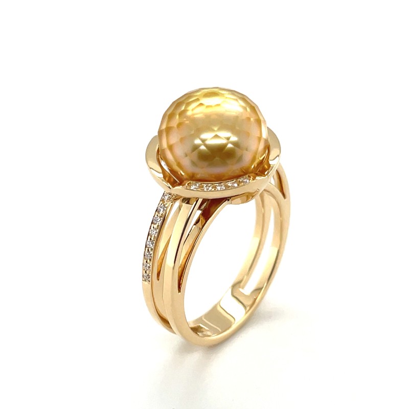 fabrication bague perle