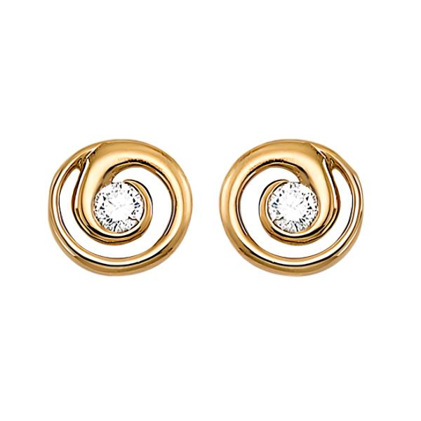 boucle d oreille diamant serti clos