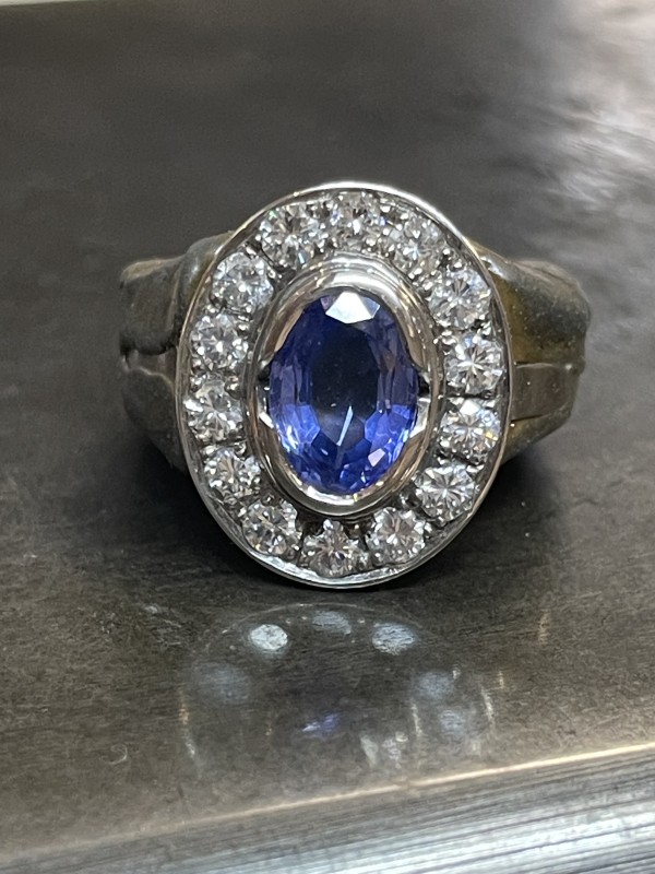 bague fiancaille saphir signification